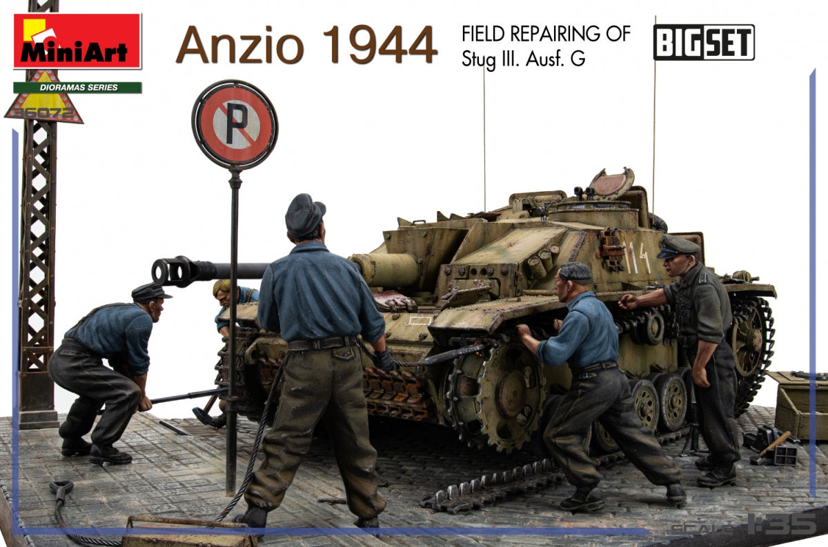 MiniArt 36072 Anzio 1944. Field Repairing of Stug III. Ausf. G. BIG SET 1/35 – image 7