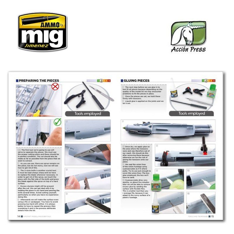AMMO of Mig Jimenez EURO0014 AIRCRAFT MODELLING ESSENTIALS (English) – image 2