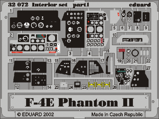 Eduard BIG3202 F-4E 1/32 Tamiya – Bild 11
