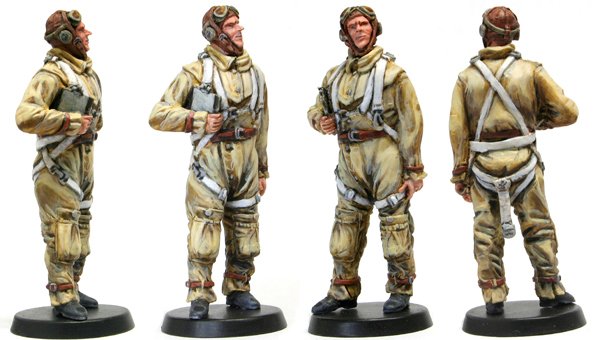 ToRo Model 32F02 September 1939 - Polish Fighter Pilot in denim flying-suit 1/32 – Bild 3