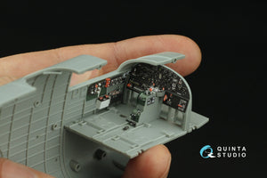 Quinta Studio QD48436 B-25J Mitchell Glass Nose 3D-Printed colored Interior on decal paper (HK models) 1/48 – image 8
