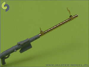Master AM-32-013 German aircraft machine gun MG 15 - turned barrels and etched sights (2pcs) 1/32 – Bild 2