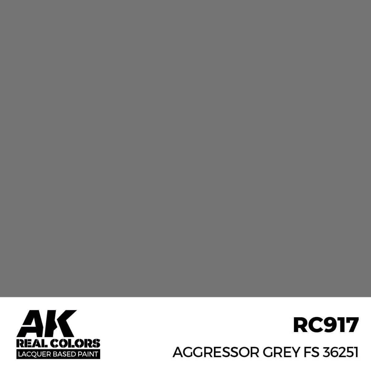 AK Interactive RC917 Aggressor Gray FS 36251 17 ml