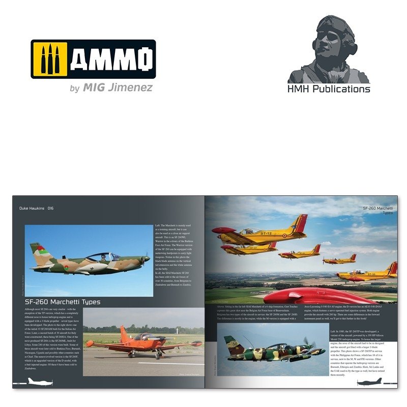 HMH Publications DH-016 SIAI Marchetti SF.260 (English VERsion) – obrázek 2