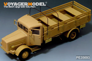 Voyager Model PE35693 WWII German Bussing Nag L4500A 4X4 Cargo Truck For AFV 35270 1/35 – Bild 5