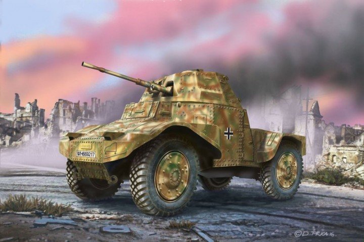 Revell 03259 Armored Scout Vehicle P 204 f 1/35