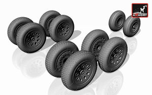 Armory Models AW72019 Antonov An-10 Cat / An-12 Cub wheels 1/72 – image 2