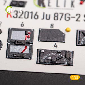 KELIK K32016 JUNKERS JU 87 D/G STUKA - INTERIOR 3D DECAL FOR TRUMPETER KIT 1/32 – image 6