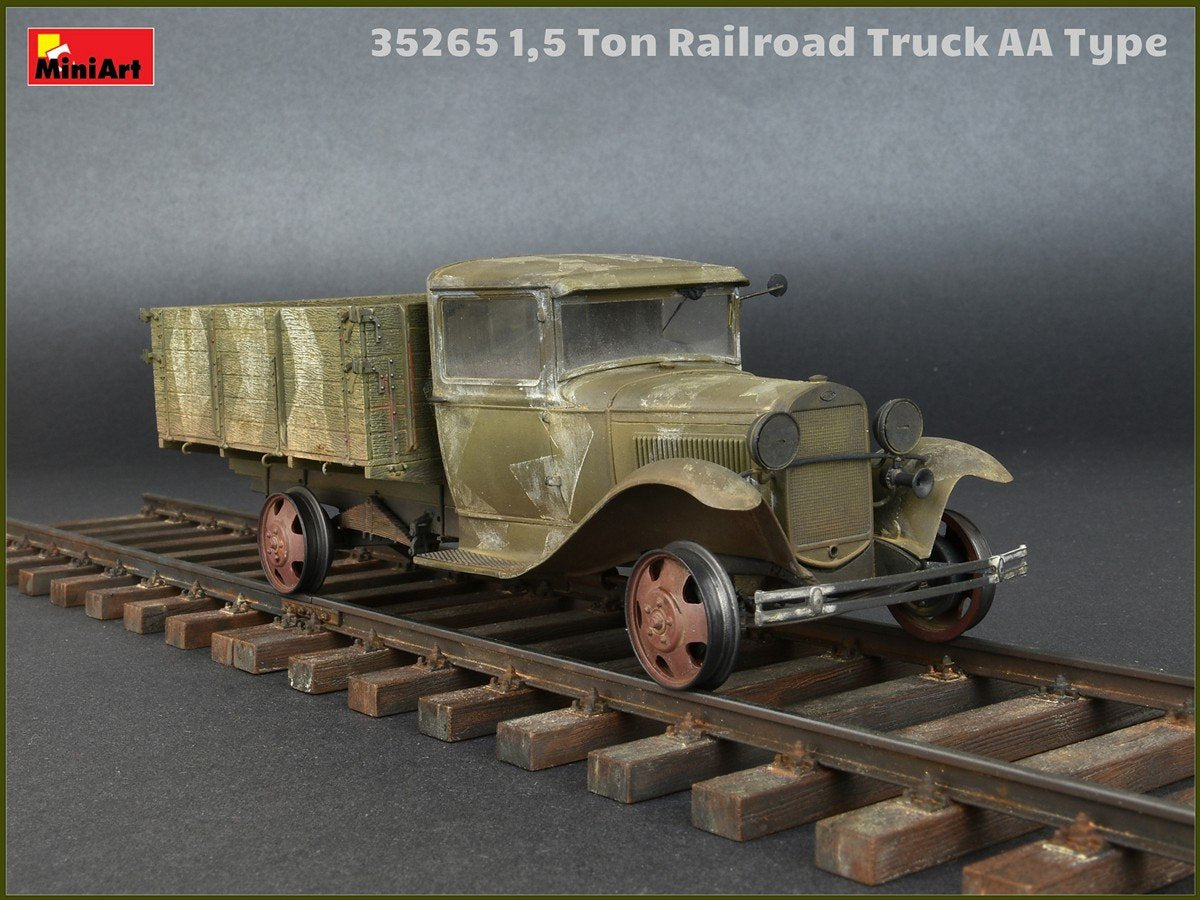MiniArt 35265 1.5 TON RAILROAD TRUCK AA TYPE (1/35) – image 5