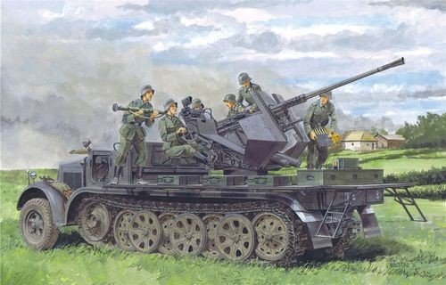 Dragon 6541 Sd.Kfz.7/2 3.7cm FlaK 36 1/35 – image 2