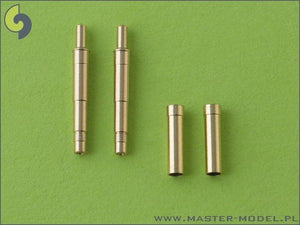 Master AM-48-016 German aircraft machine gun MK 108 (30mm) barrels &amp;amp; blast tubes (2pcs) (1/48)