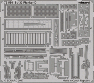 Eduard 73580 Su-33 Flanker D ZVEZDA 1/72 – zdjęcie 2