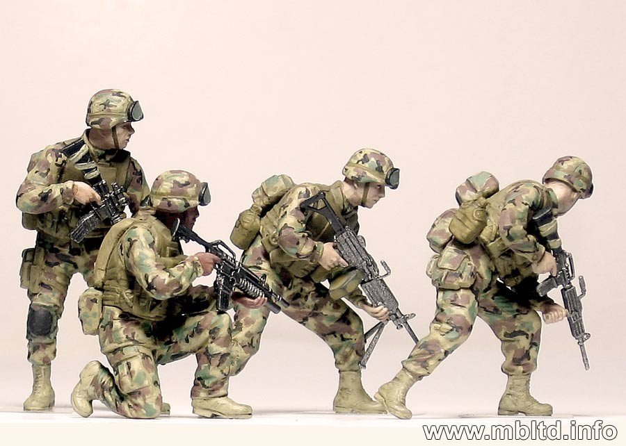 Master Box 3575 Iraq kit 1 (US Troops) 1/35 – Bild 11