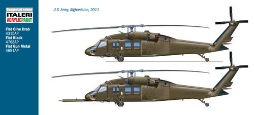 Italeri 2706 UH-60/MH-60 Black Hawk 1/48 – Bild 2
