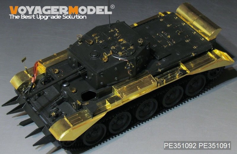 Voyager Model PE351092 WWII UK Cromwell Mk. IV/Centaur CSMk IV Fenders for Tamiya 1/35 – imagen 2