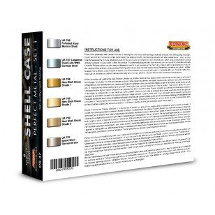 Lifecolor CS47 Acrylic paint set Shell Case 6x22ml – image 2