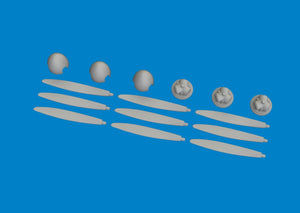 Eduard 6481043 SM.79 propellers FLASHBACK 1/48 – image 3