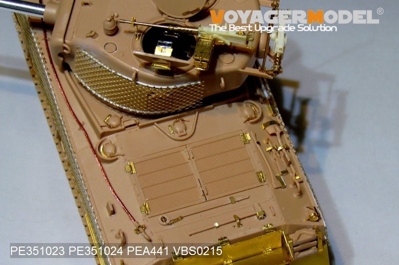 Voyager Model PE351023 WWII US M4A3 (76) in Mid Tank Basic For MENG TS-043 1/35 – immagine 7
