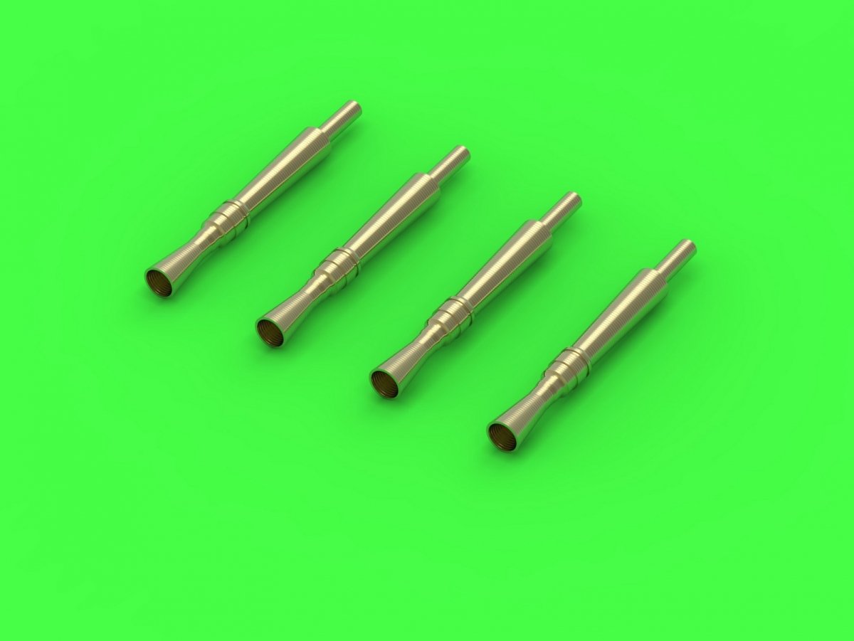 Master GM-72-010 Besa submachine gun barrel ends (7.92mm) (4pcs) 1/72 – Bild 2