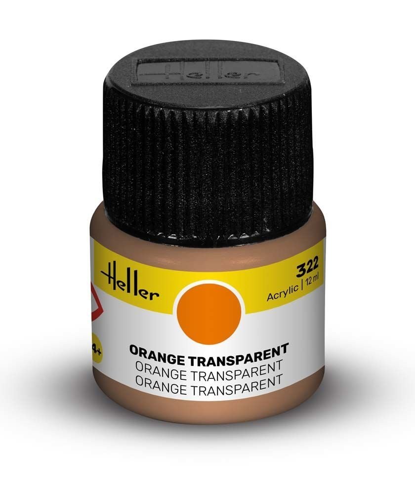 Heller 9322 322 Orange Transparent 12ml