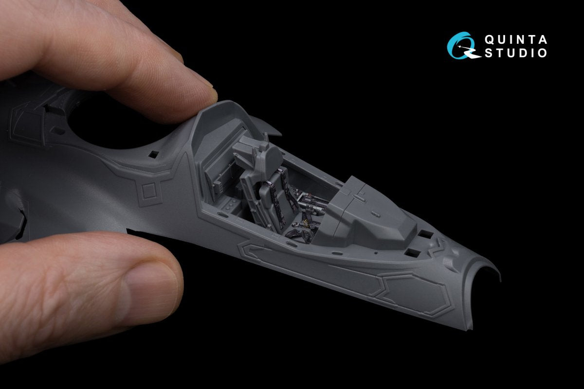 Quinta Studio QD48326 F-35B 3D-Printed &amp;amp; colored Interior on decal paper (Italeri) 1/48 – imagen 9