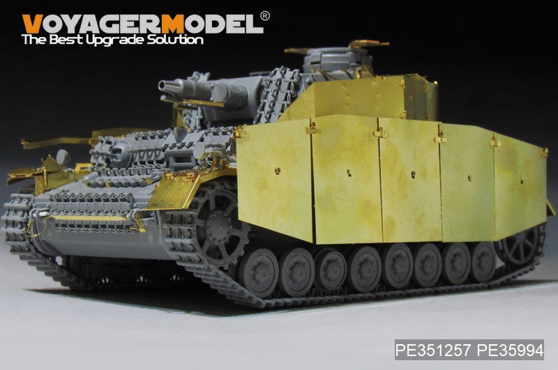 Voyager Model PE351257 WWII German Pz.Kpfw.IV Ausf.F1 LateProduction Basic For DRAGON 6957 1/35 – obrázek 12