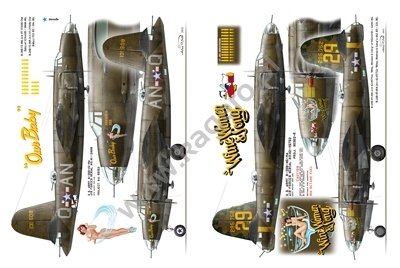 Kagero 19004 Martin B-26 Marauder &amp;amp; Douglas A-26 Invader in Combat over Europe EN/PL – obrázek 5