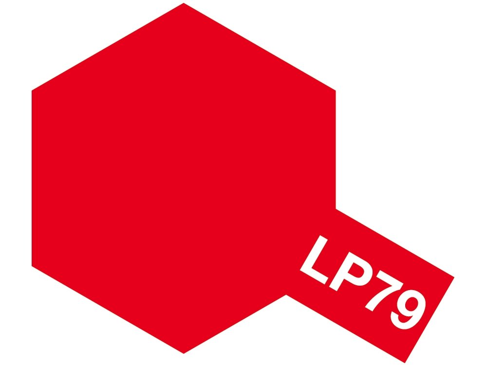 TAMIYA 82179 LP-79 Flat Red 10ml – Bild 2