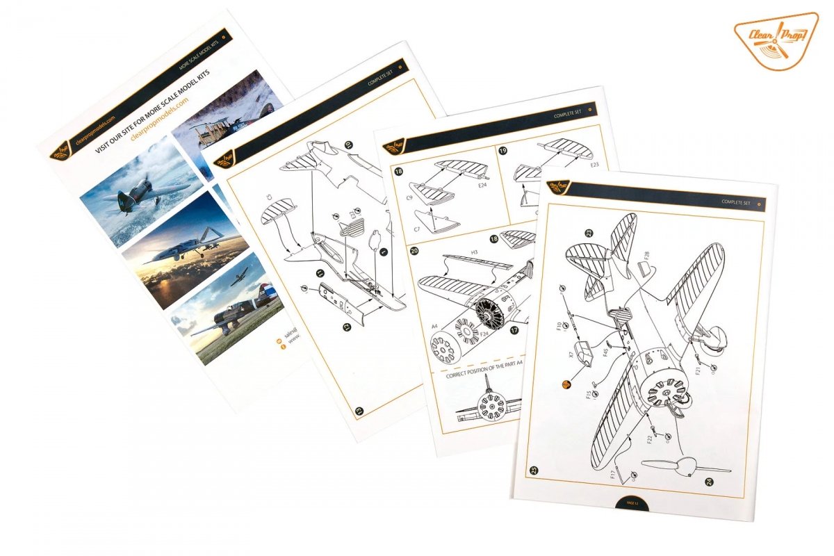 Clear Prop! CP4813 Polikarpov I-16 type 5 - in the sky of China STARTER KIT 1/48 – obrázek 19