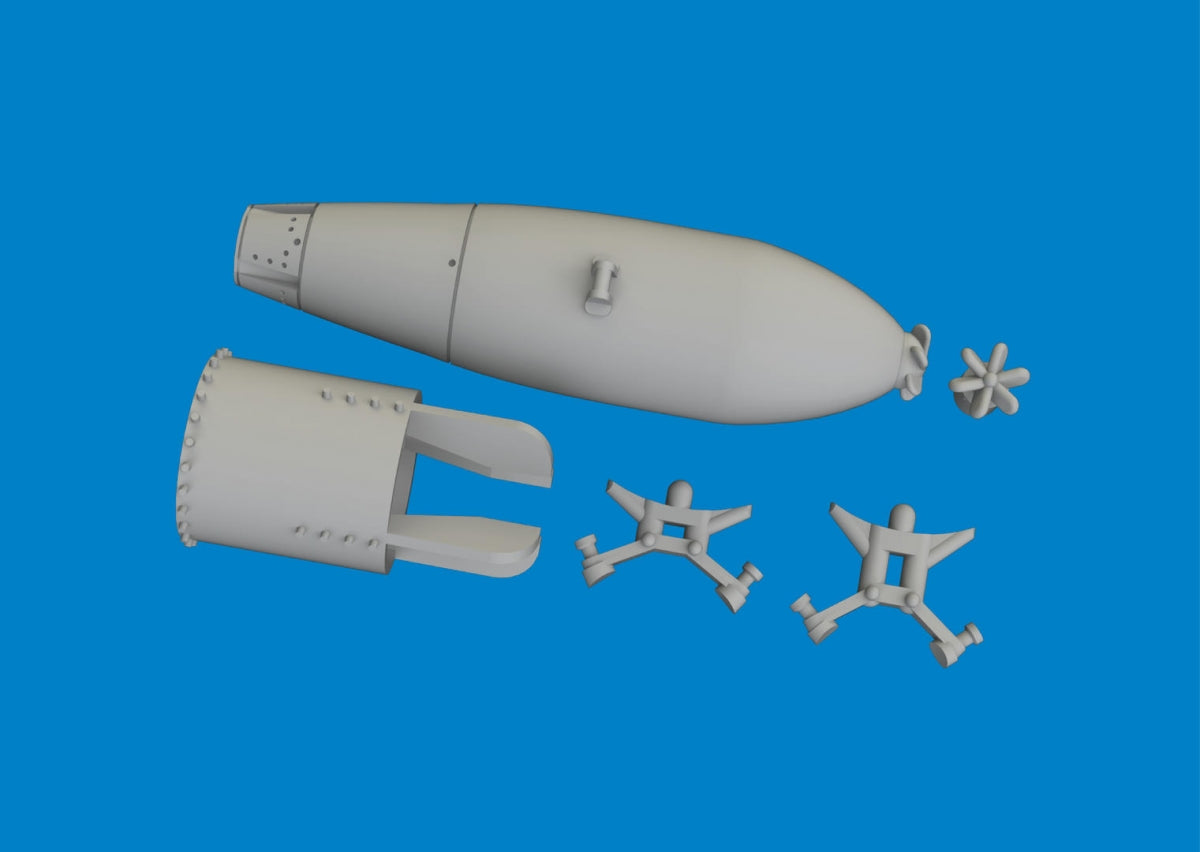 Eduard 6481081 P-40 250lb Mk.1 British bomb PRINT EDUARD 1/48 – image 4