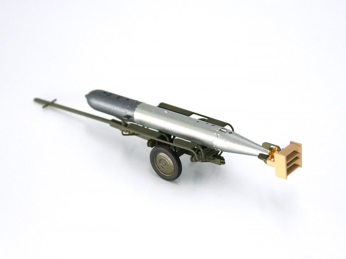 ICM 48404 WWII German Torpedo Trailer 1/48 – immagine 6