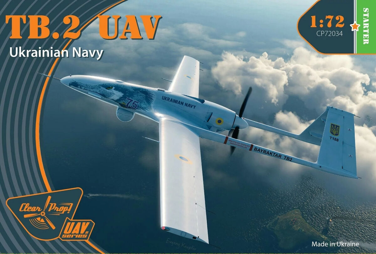 Clear Prop! CP72034 TB.2 UAV UKRAINIAN NAVY STARTER KIT 1/72 – imagen 2