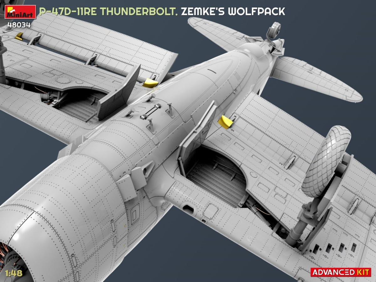 MiniArt 48034 P-47D-11RE Thunderbolt. Zemke&amp;#39;s Wolfpack. Advanced Kit 1/48 – obrázek 12