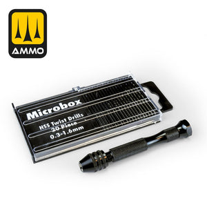 AMMO by Mig Jimenez 8553 Manual Drill Set – zdjęcie 2