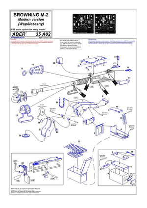 Aber 35A001 Browning M2 (WWII) (1/35) – Bild 4