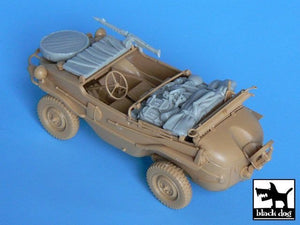Black Dog T35012 Schwimmwagen accessories set 1/35 – immagine 4