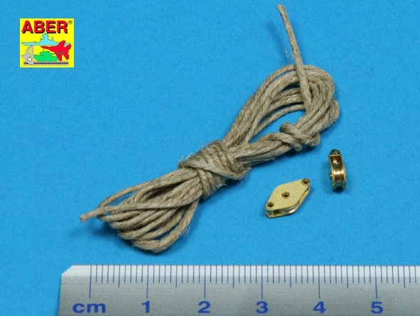 Aber R-08N All-purpose single Pulley x2 pcs 1/35 – immagine 2