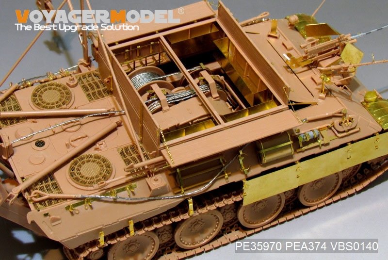 Voyager Model PE35970 WWII German Bergepanther Ausf.A (Late type,Panther G tool holders) Basic For MENG SS-015 1/35 – zdjęcie 12