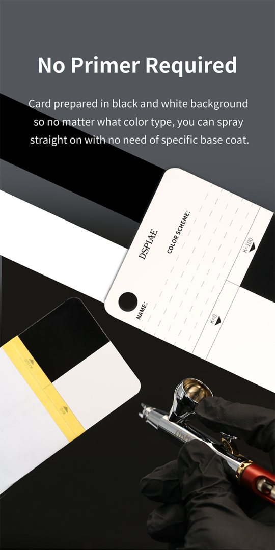 DSPIAE CC-01 Color Test Card Keychain Model Tool – image 8