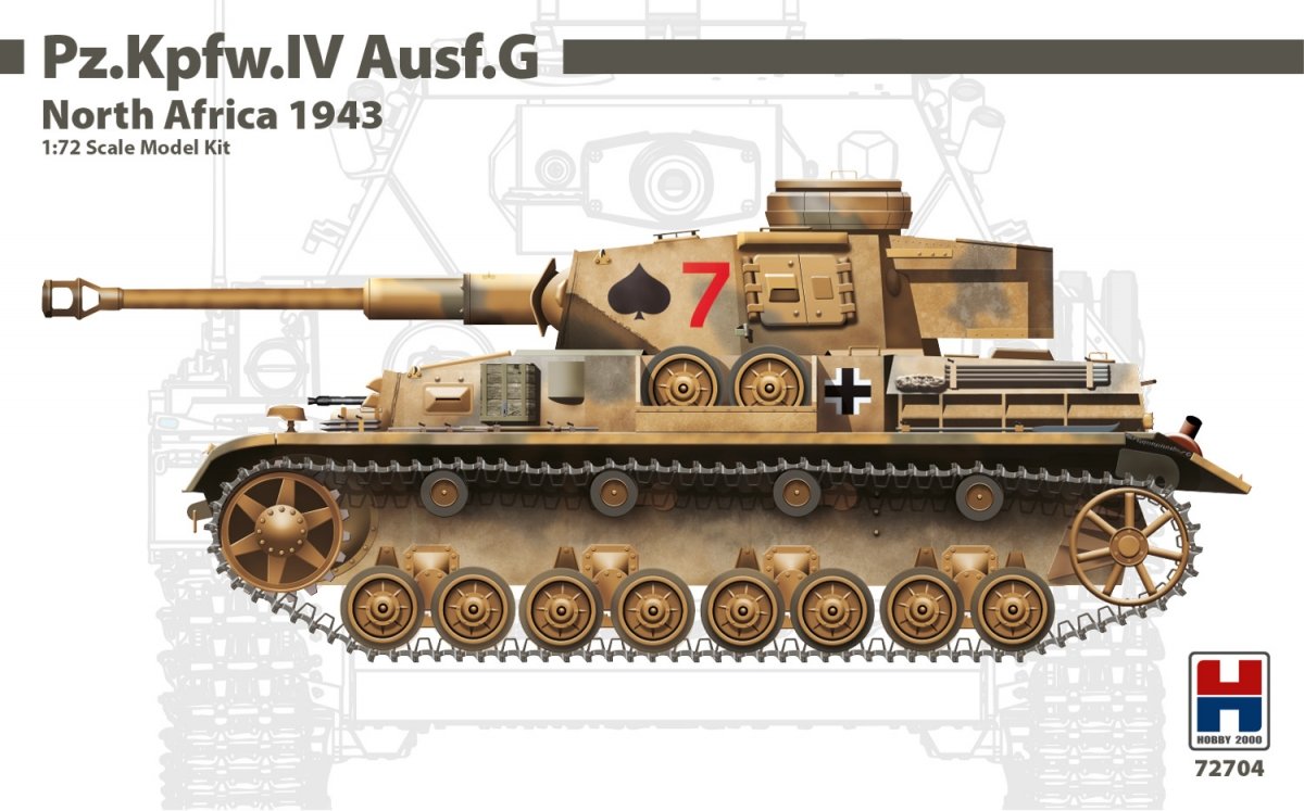 Hobby 2000 72704 Pz.Kpfw.IV Ausf.G North Africa 1943 – DRAGON + CARTOGRAF1/72