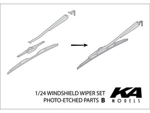 KA Models KA-24011 Windshield Wiper Type B Black Coated (wipers) 1/24 – image 3