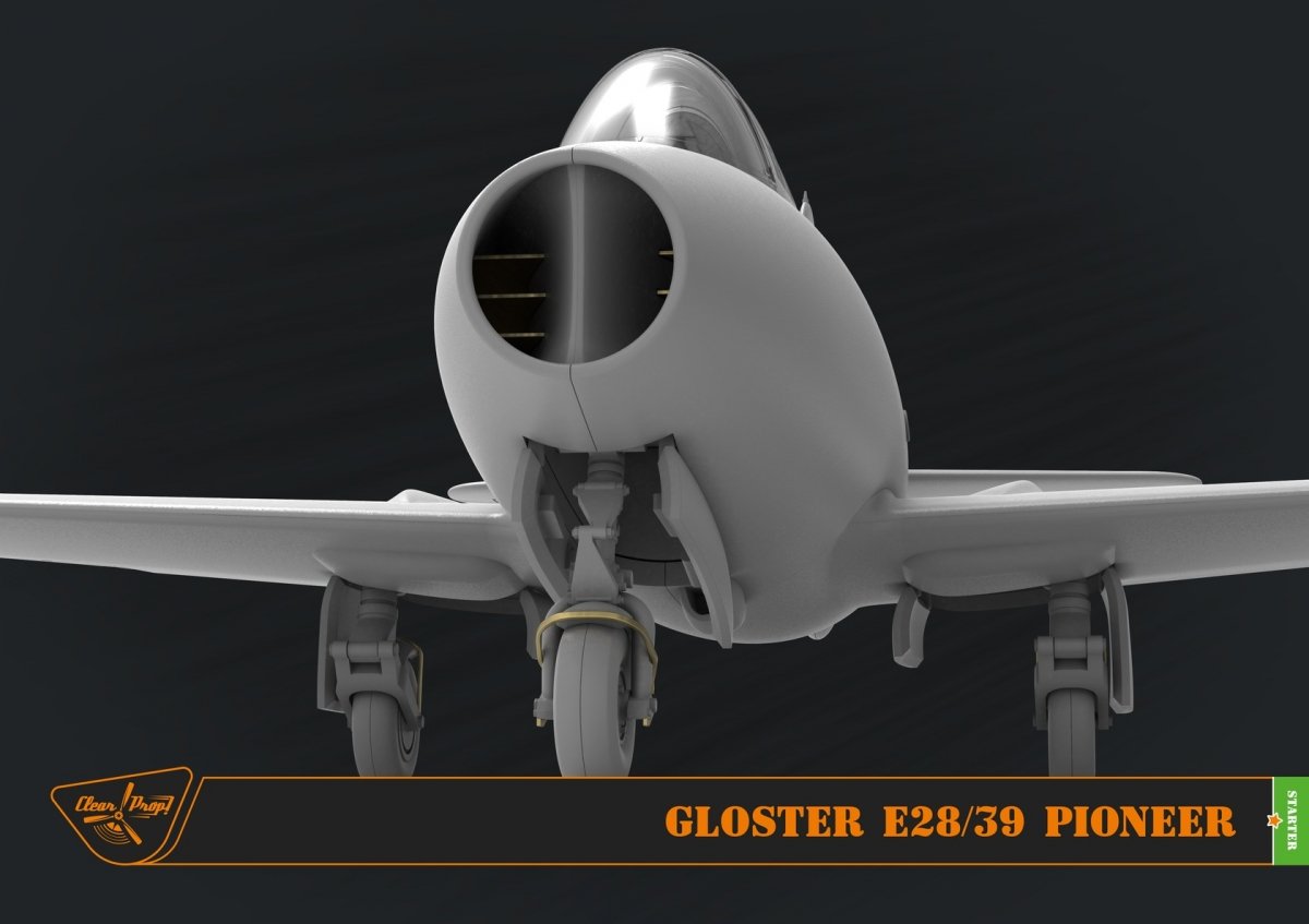 Clear Prop! CP72007 GLOSTER E28/39 PIONEER STARTER KIT 1/72 – obrázek 6
