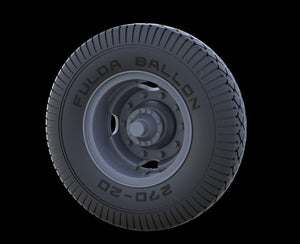 Panzer Art RE35-246 Road wheels for Bussing-Nag 4500 (early pattern) 1/35 – image 2