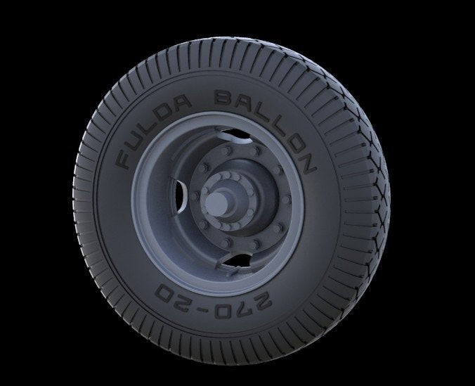 Panzer Art RE35-246 Road wheels for Bussing-Nag 4500 (early pattern) 1/35 – image 2