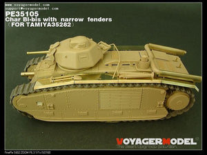 Voyager Model PE35105 WWII French Char BI-bis with narrow fenders (B ver include Gun barrel) for TAMIYA 35282 1/35 – image 2