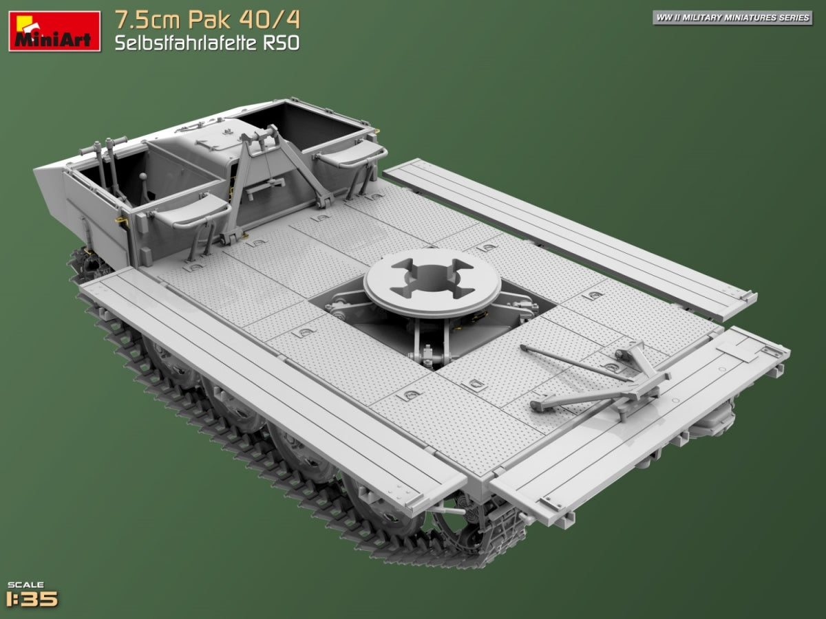 MiniArt 35483 7.5cm Pak 40/4. Selbstfahrlafette RSO 1/35 – image 12