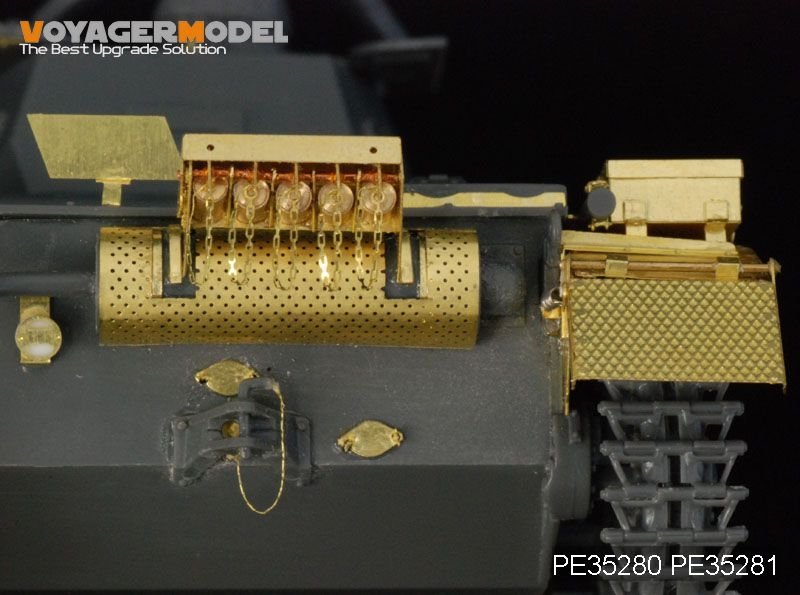 Ailes Voyager Model PE35281 pour char allemand Pz.Kpfw.II Ausf.A/B/C, compatibles avec le modèle TAMIYA 35292 au 1/35  – image 9