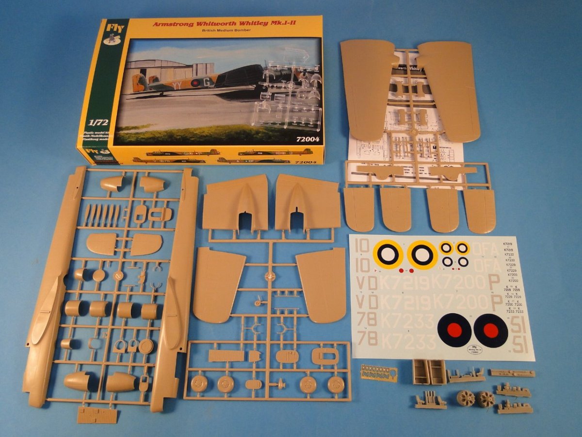Fly 72004 Armstrong Whitworth Whitley Mk.I-II 1/72 – imagen 2