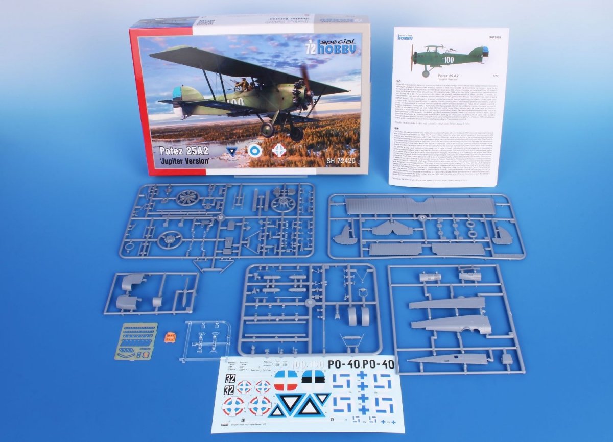 Special Hobby 72420 Potez 25A2 &amp;quot;Jupiter Version&amp;quot; 1/72 – immagine 3