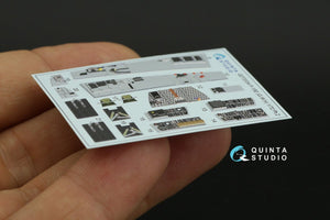 Quinta Studio QD72034 F-15E 3D-Printed &amp;amp; colored Interior on decal paper (GWH) 1/72 – image 12